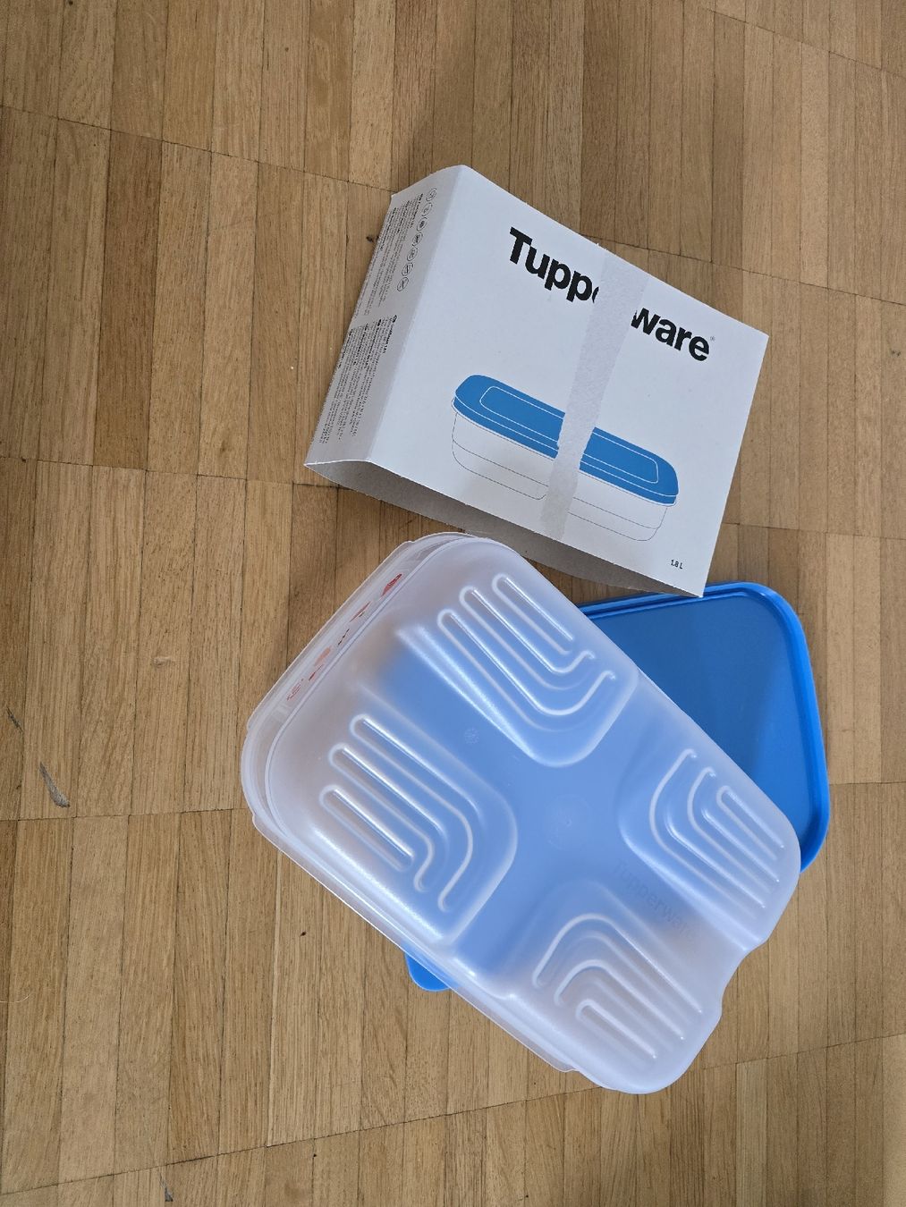Tupperware Behälter & Ähnliches: Tupperware Frischhaltebox, blau, 1.8L, Neu! – Neu (gemäss Beschreibung) aus Laufenburg von may_r2st 1