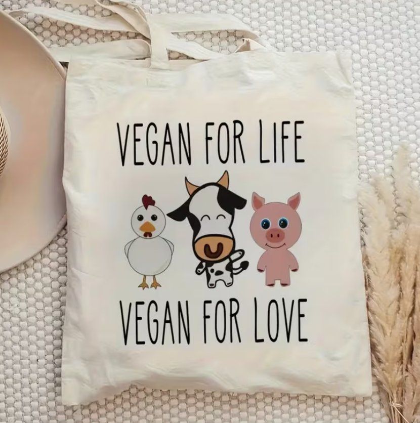 Borse: Vegan TASCHE / Einkaufstasche / Geschenk – Nuovo e nell'imballaggio originale da Frauenfeld venduto da AlphaCentauri369 1