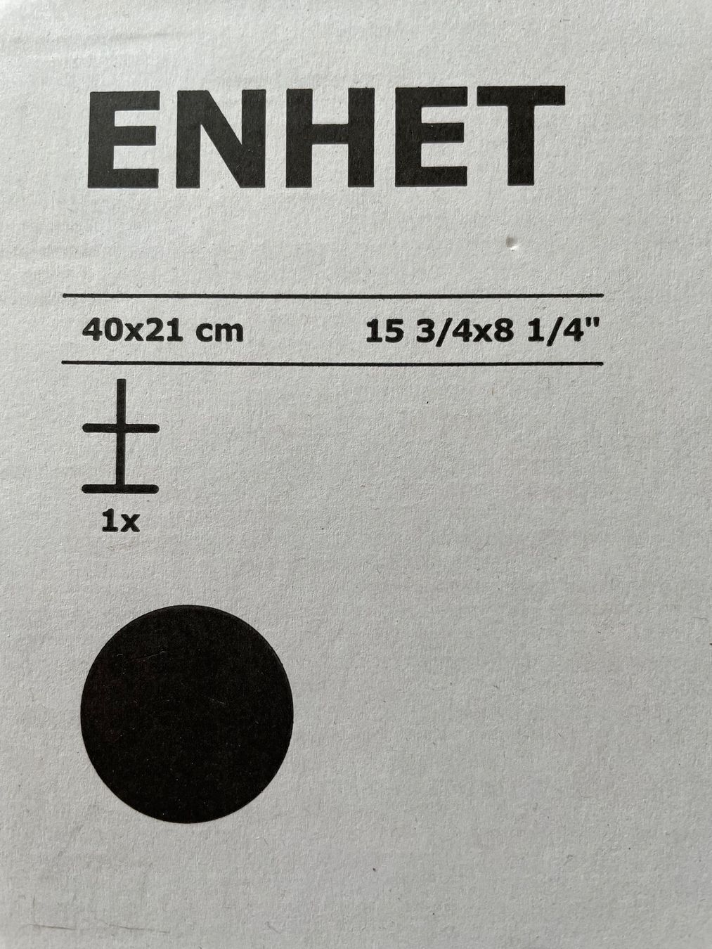 Ikea Scaffali: Rundes Regal Enhet Ikea schwarz – Nuovo e nell'imballaggio originale da Zürich venduto da lgu_zg6n 3
