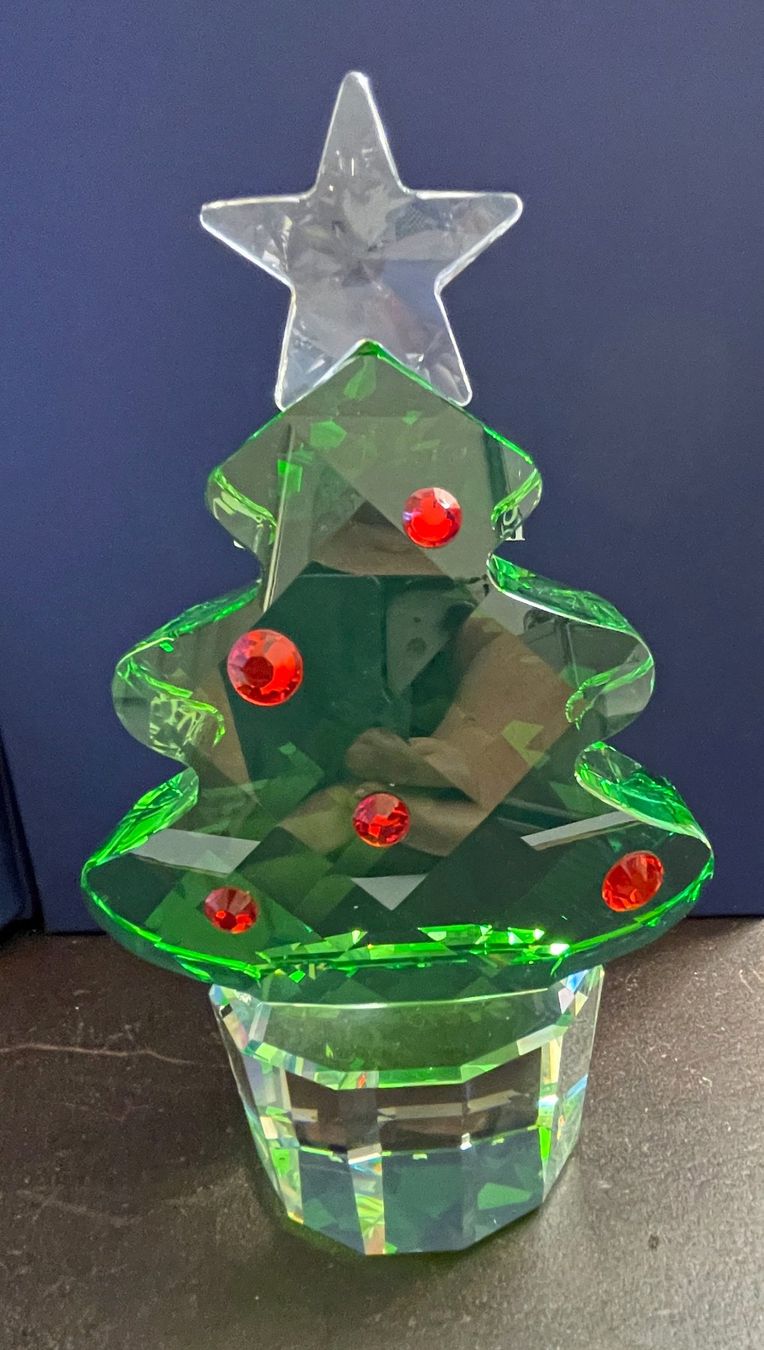 Swarovski Alle Dekorationen: Swarovski grosser Christbaum, Höhe 18 cm – Neu und originalverpackt aus Chur von elifornico 2