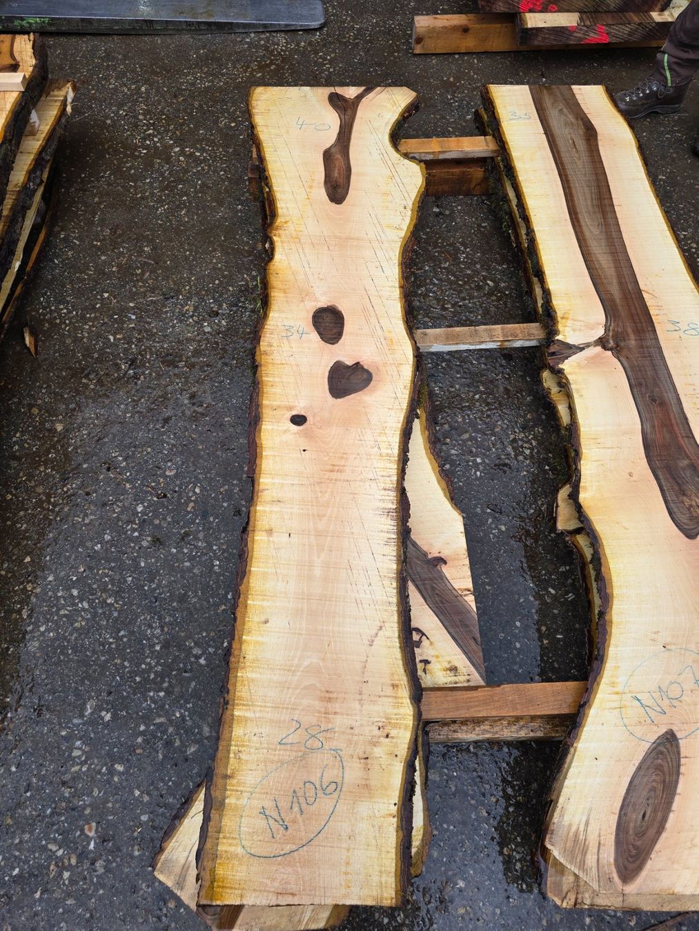 Articoli in legno: Nussbaumbrett Nr. N106 – Nuovo (secondo la descrizione) da Ramsei venduto da Waelchris
