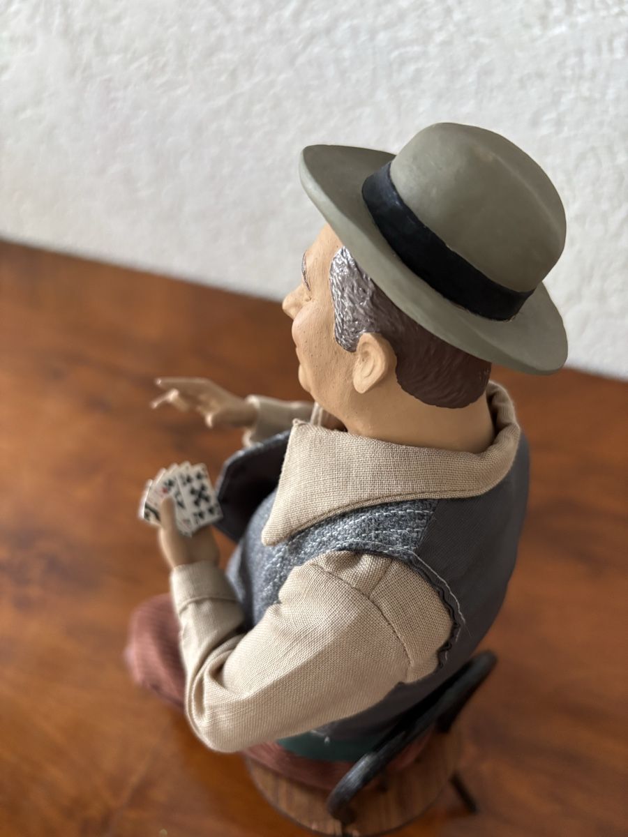 Statuette: Santons Pagnol, La partie de carte – Usato da Chénens venduto da elomedc 8