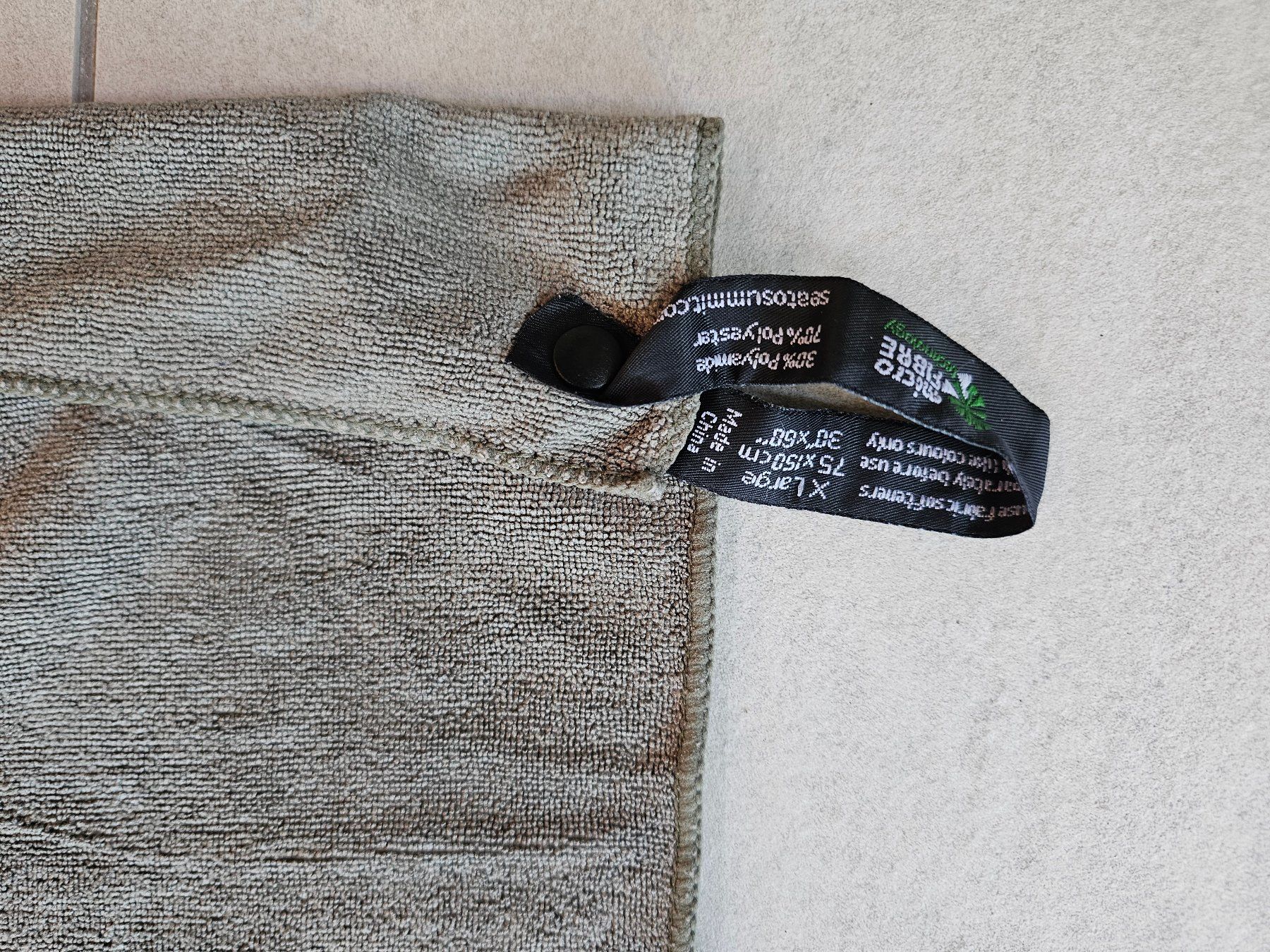 Sea to Summit Teli da bagno: Microfaser - Handtuch "Sea To Summit " wie Frottee Gr. XL – Usato da Einigen venduto da Pretorius66 1