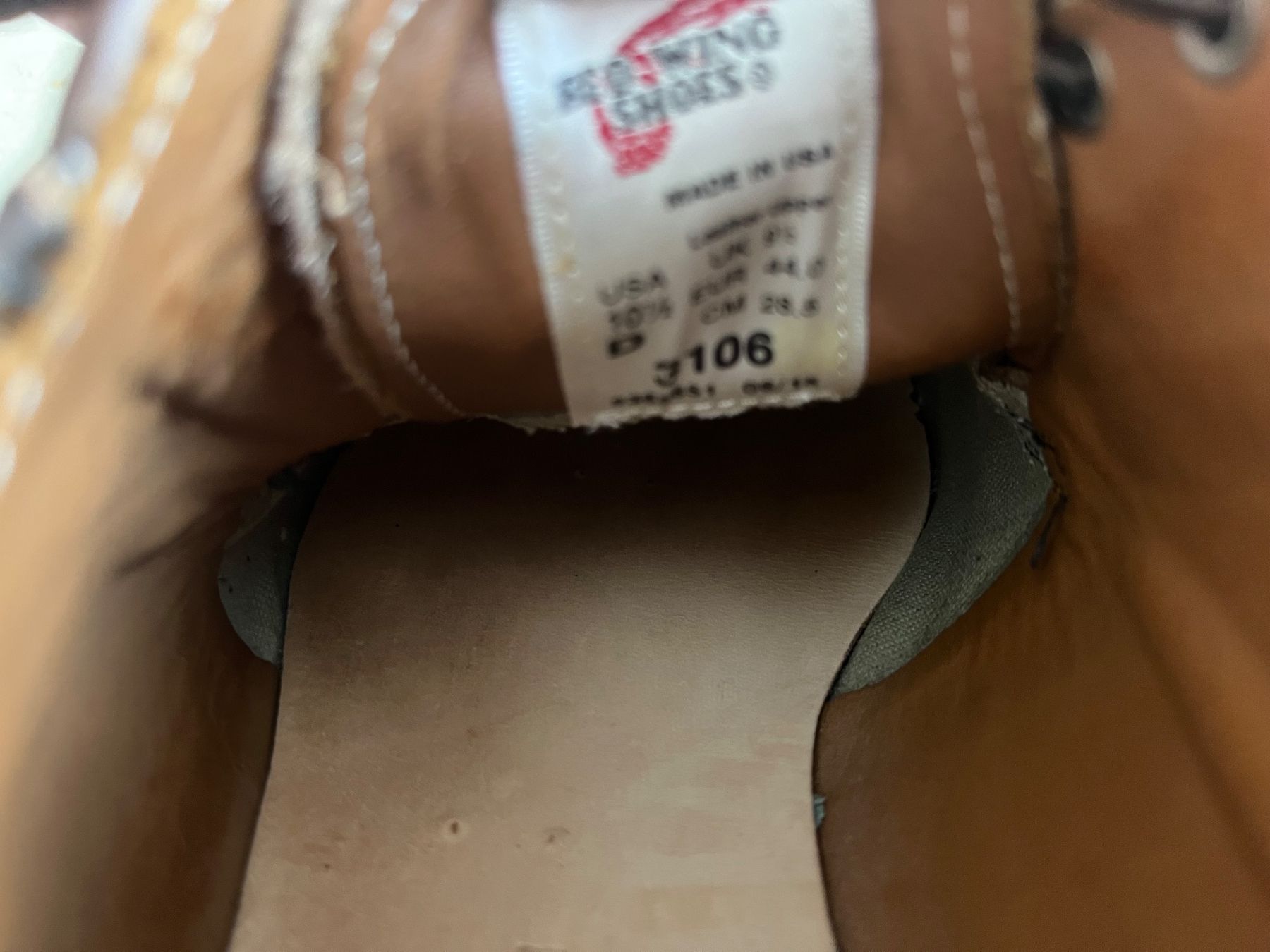 Red Wing Herrenschuhe: Red Wing 3106 - 10,5 – Gebraucht aus Wangen b. Olten von ricochet56 5