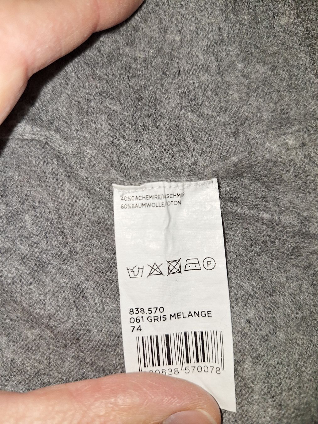 Vestes & Manteaux: Kaschmir-Jacke in Gr. 68 – D'occasion à Oberrieden par man_tky9 2