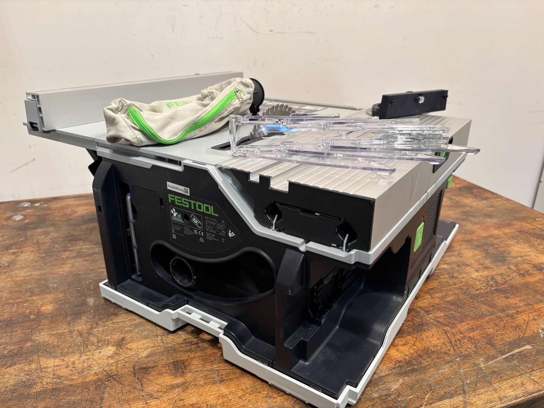 Festool Scies: Festool Tischkreissäge CSC SYS 50 EBI-Basic Neuwertig – Neuf (Voir description) à Winterthur par ReUse_Baumarkt 5
