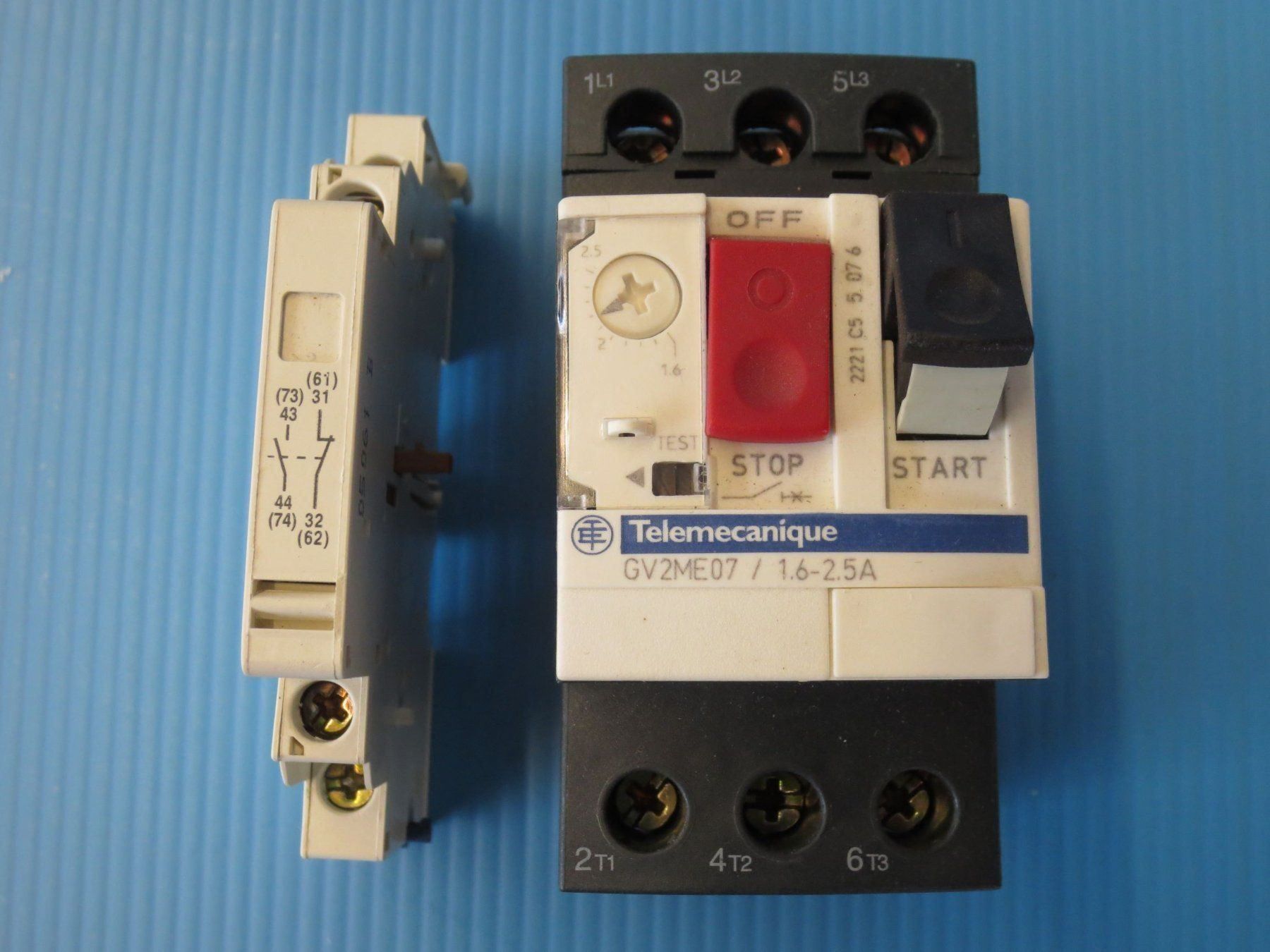 Schalter: Telemecanique Motorschutzschalter -2.5A – Neu (gemäss Beschreibung) aus Sulz LU von Elektrofachverkauf 2