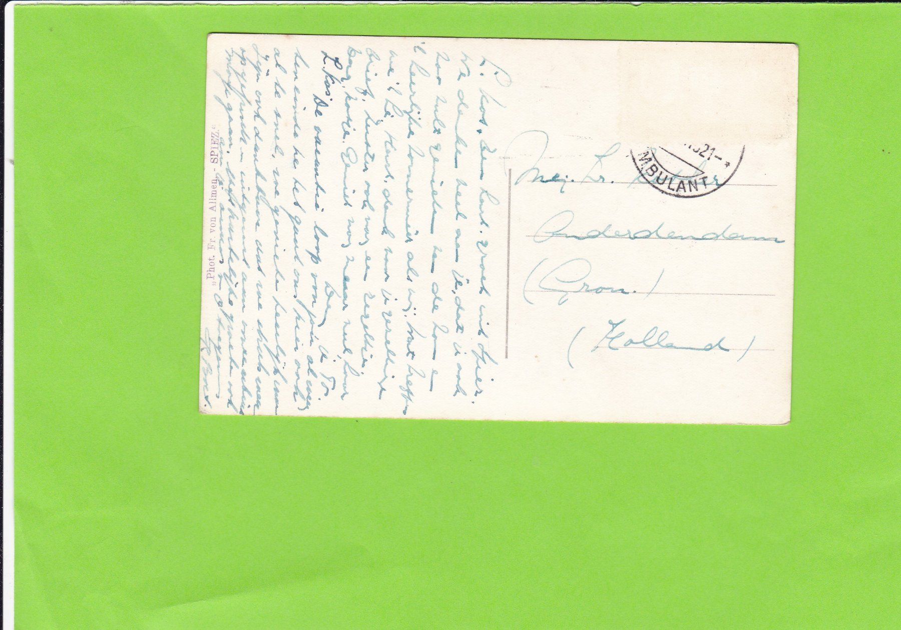 Cartes postales: Spiez-Gewitterstimmung – D'occasion à St. Peterzell par neckertal 1
