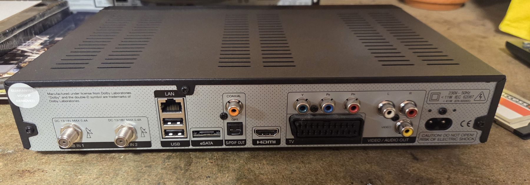 Technisat Ricevitori: Sat-Receiver HDTV schwarz – Usato da Unterschächen venduto da Fixu86 2