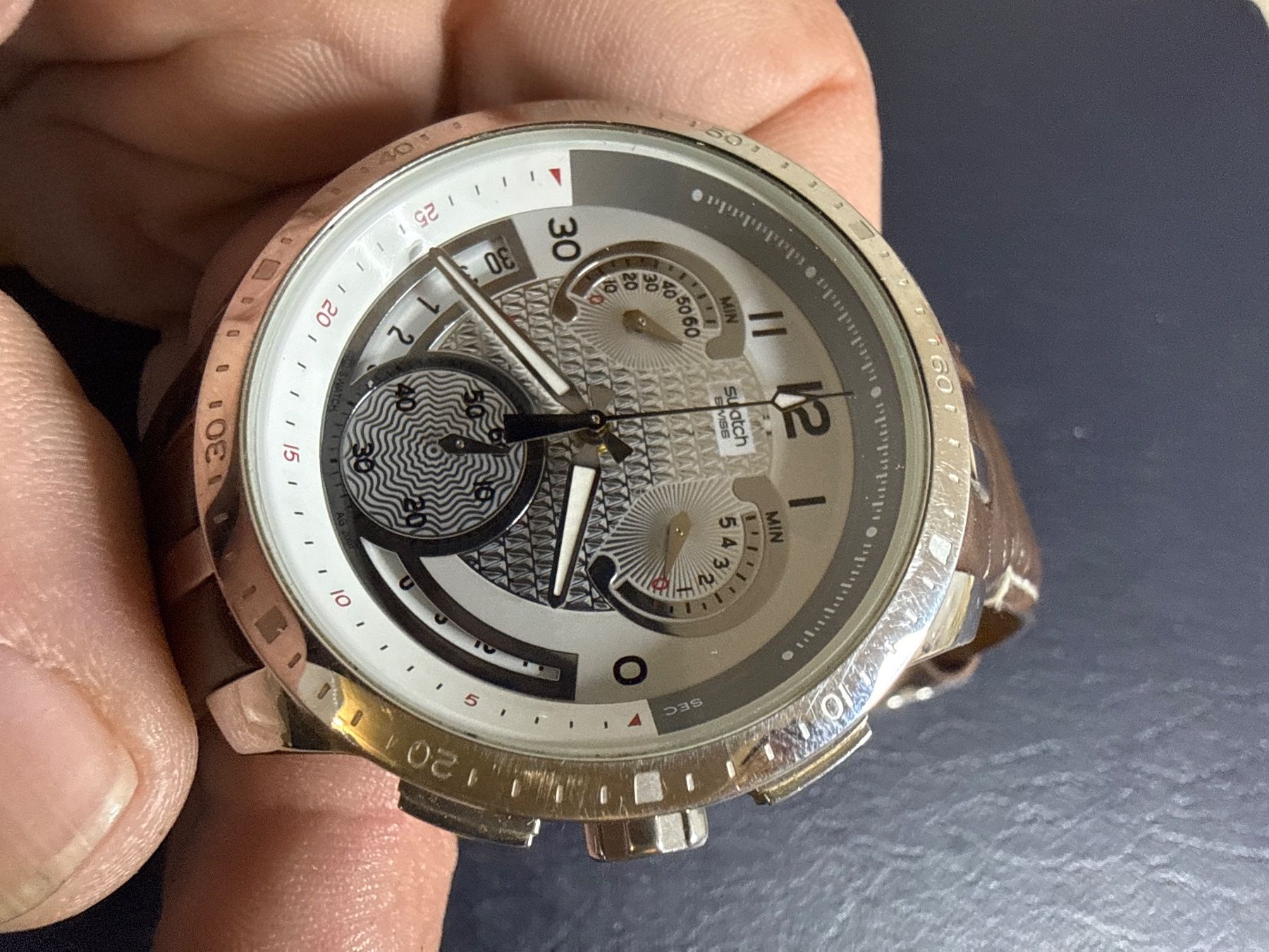 Swatch Orologi: Swatch Chrono 41 mm – Usato da Pfeffingen venduto da Allhandelklgwatches 1