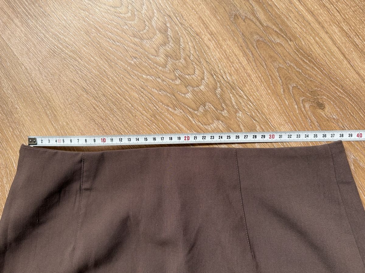 Only Gonne: Mini jupe marron Only, t.38/M – Usato da Tavannes venduto da Thriftshop 3