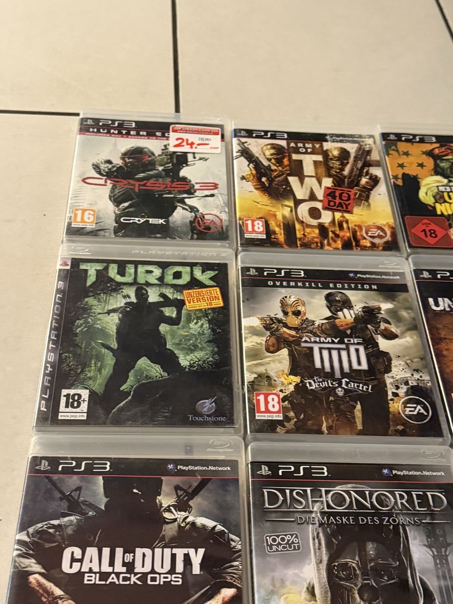 Giochi: PlayStation 3 Games Spiele Set  – Usato da Deitingen venduto da Himhip 1