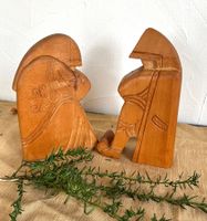 Spezielle Krippenfiguren Holz, Maria mit Kind & Josef