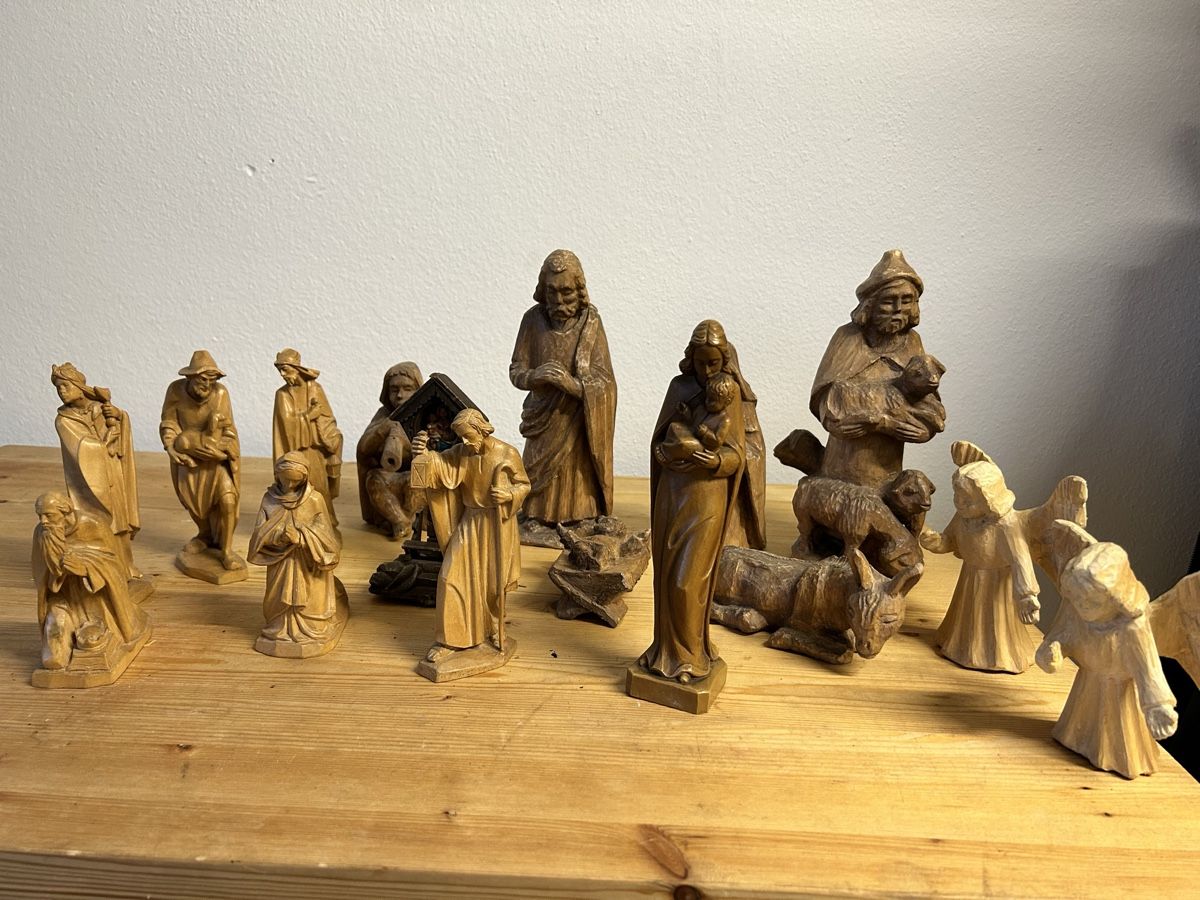 Statuette: Wunderschöne Krippenfiguren, Holz, Top Zustand! – Usato da Grabs venduto da Jonas.2005 3