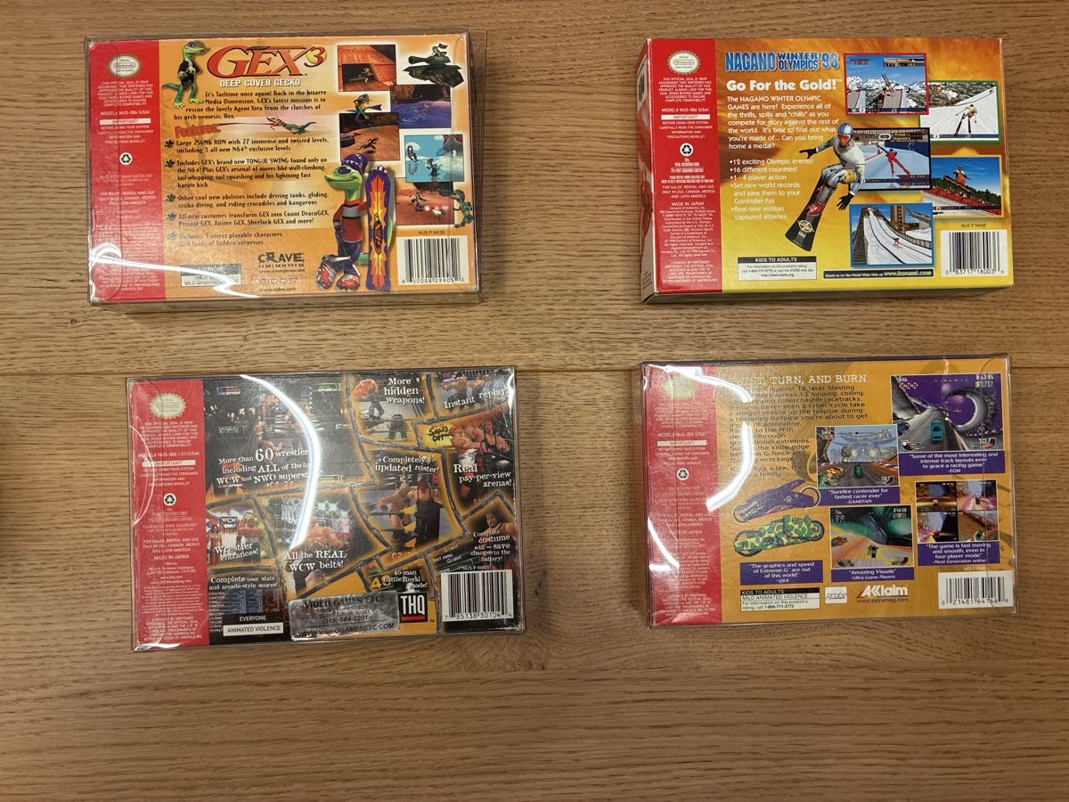 Nintendo Custodie protettive: 4 Nintendo 64 Hüllen – Usato da Basel venduto da Nintendofan123 1