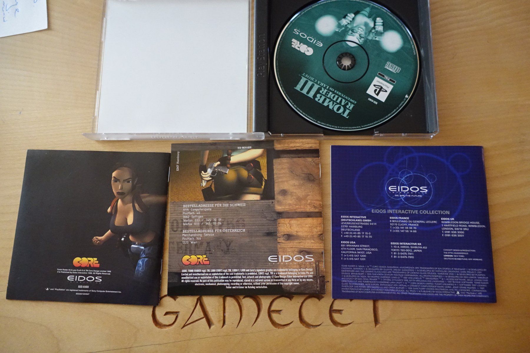 Sony Giochi: Tomb Raider III – Usato da Steinach venduto da Gamecet 5