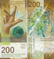 200 Franken  2016 unz bankfriesch