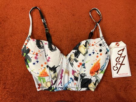 Iron Fist Bralette mit "Super Bitches" print
