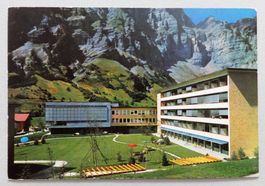 Leukerbad 1401 m, Rheumaklinik, Gemmipass