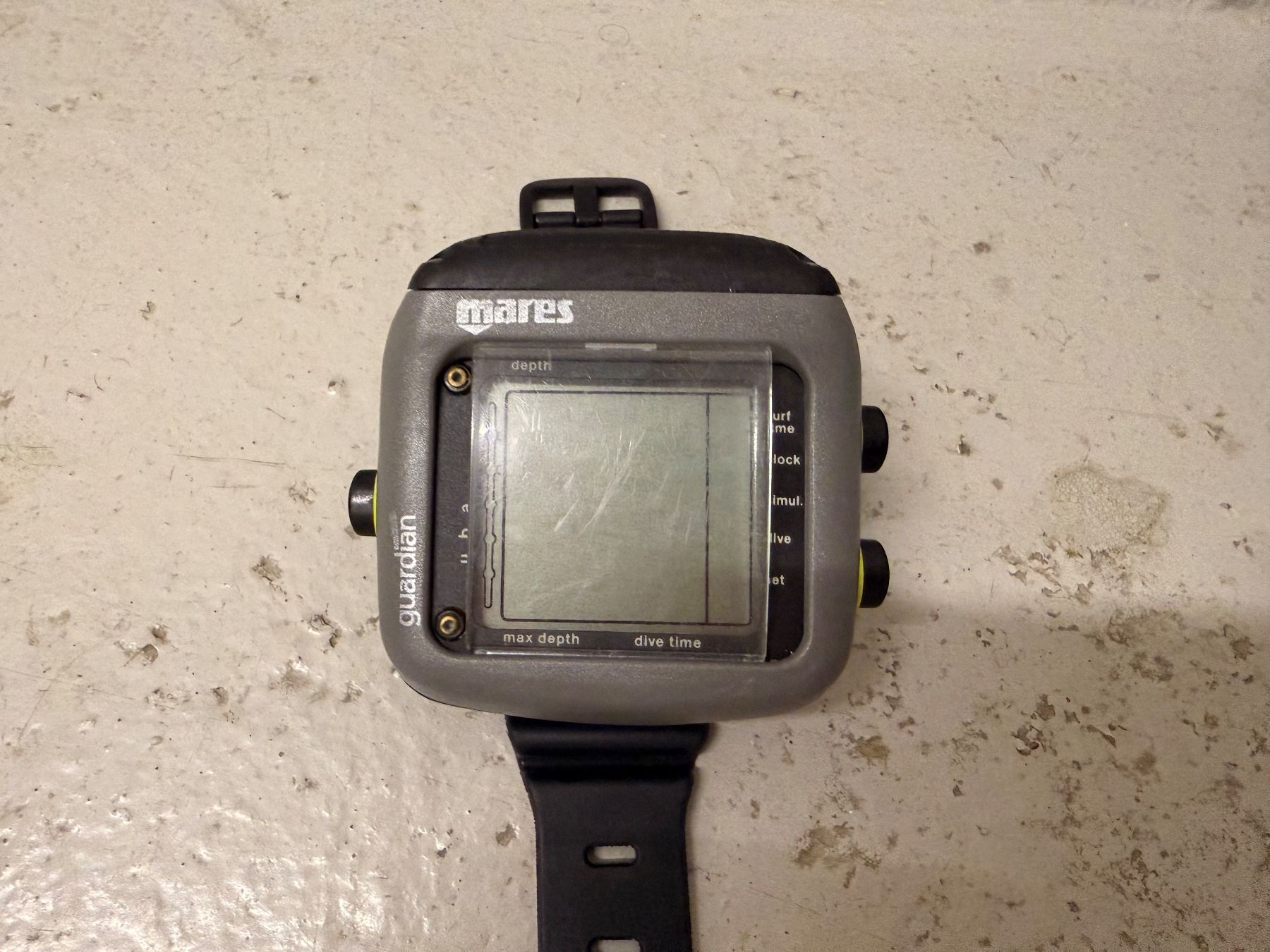 Mares Smartwatch: Tauchcomputer Mares Guardian – Usato da Zürich venduto da celai. 2