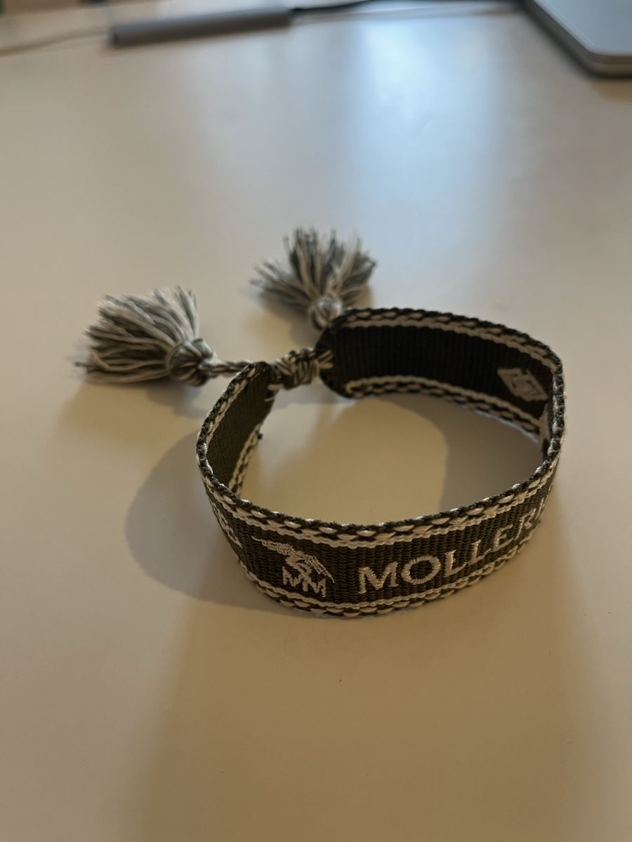 Armbänder & -reifen: Mollerus Armband, olivgrün/beige – Gebraucht aus Zürich von vintage_for_you 1