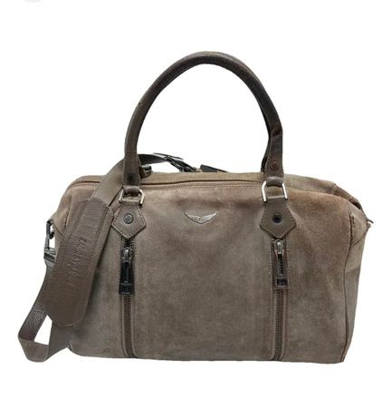 Sac Zadig & Voltaire Sunny en daim, unisexe, usage