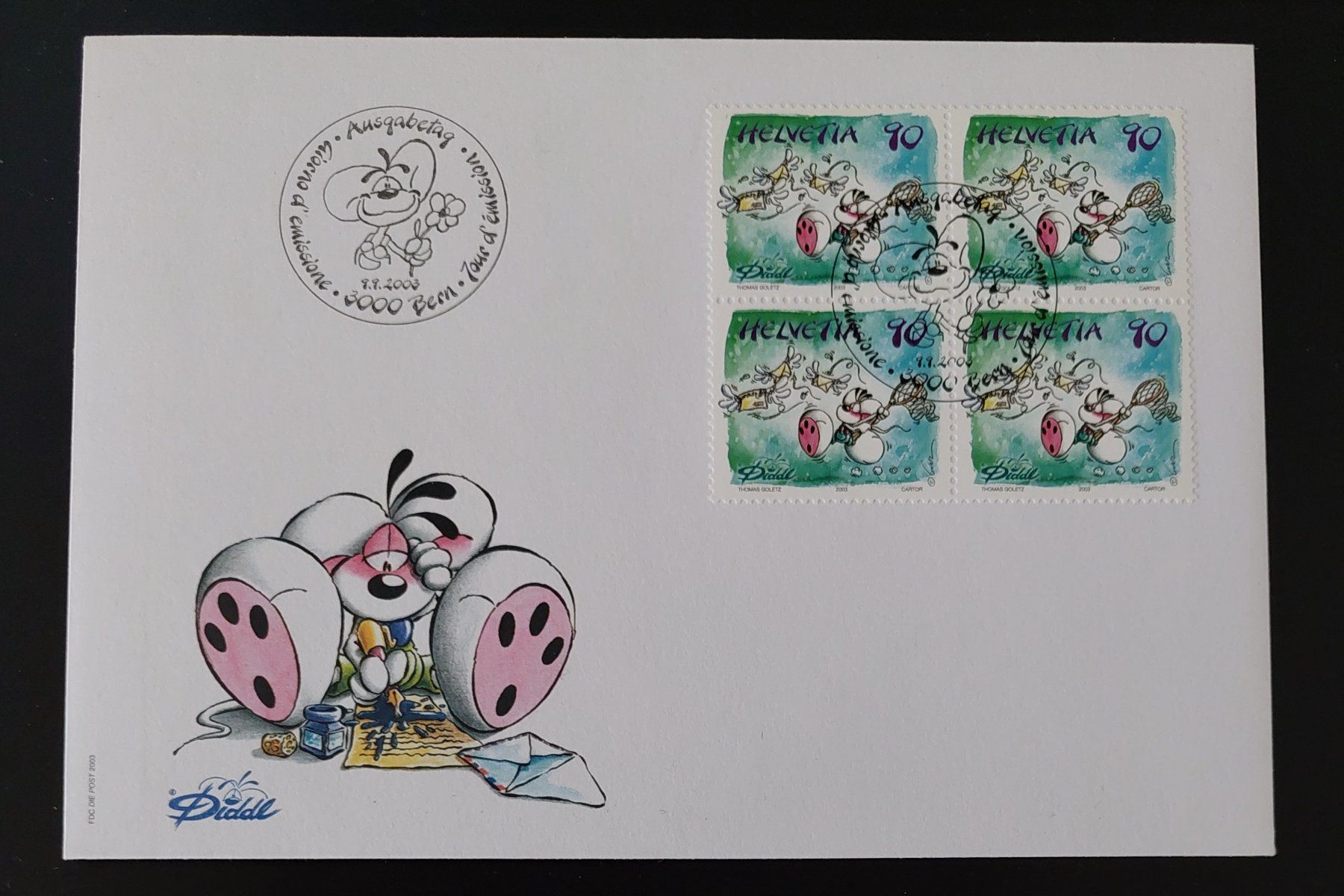 Alle Briefmarken: Ersttagsbriefe "Diddl und seine Freunde" – Neu (gemäss Beschreibung) aus Ebikon von Sasa_1993 4