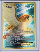 Pokémon Pidgeot EX 104/108 Gold Full Art Evolutions EN