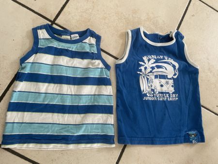 2er Set Migros Tops Gr. 80, Sommer, Junge, Top Zustand!