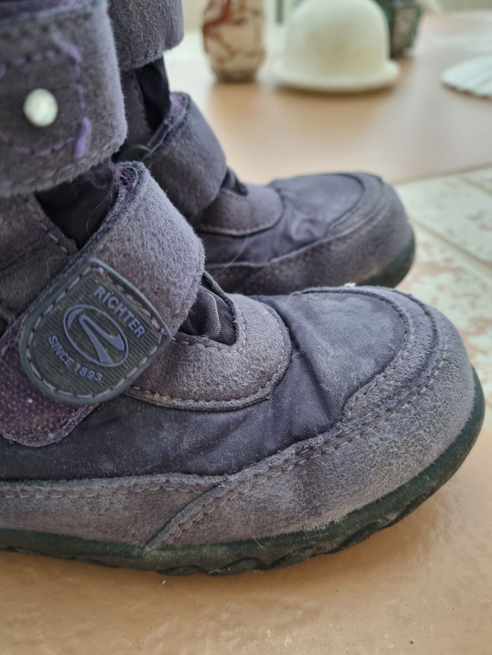 Scarpe per ragazze: Richter Winterstiefel Gr. 30, lila, Mädchen – Usato da Lengnau AG venduto da Endless 2