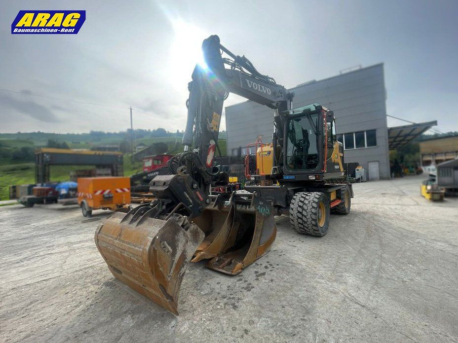 Volvo Escavatori: Volvo EWR150E Mobilbagger – Usato da Hasle LU venduto da Arag08 4