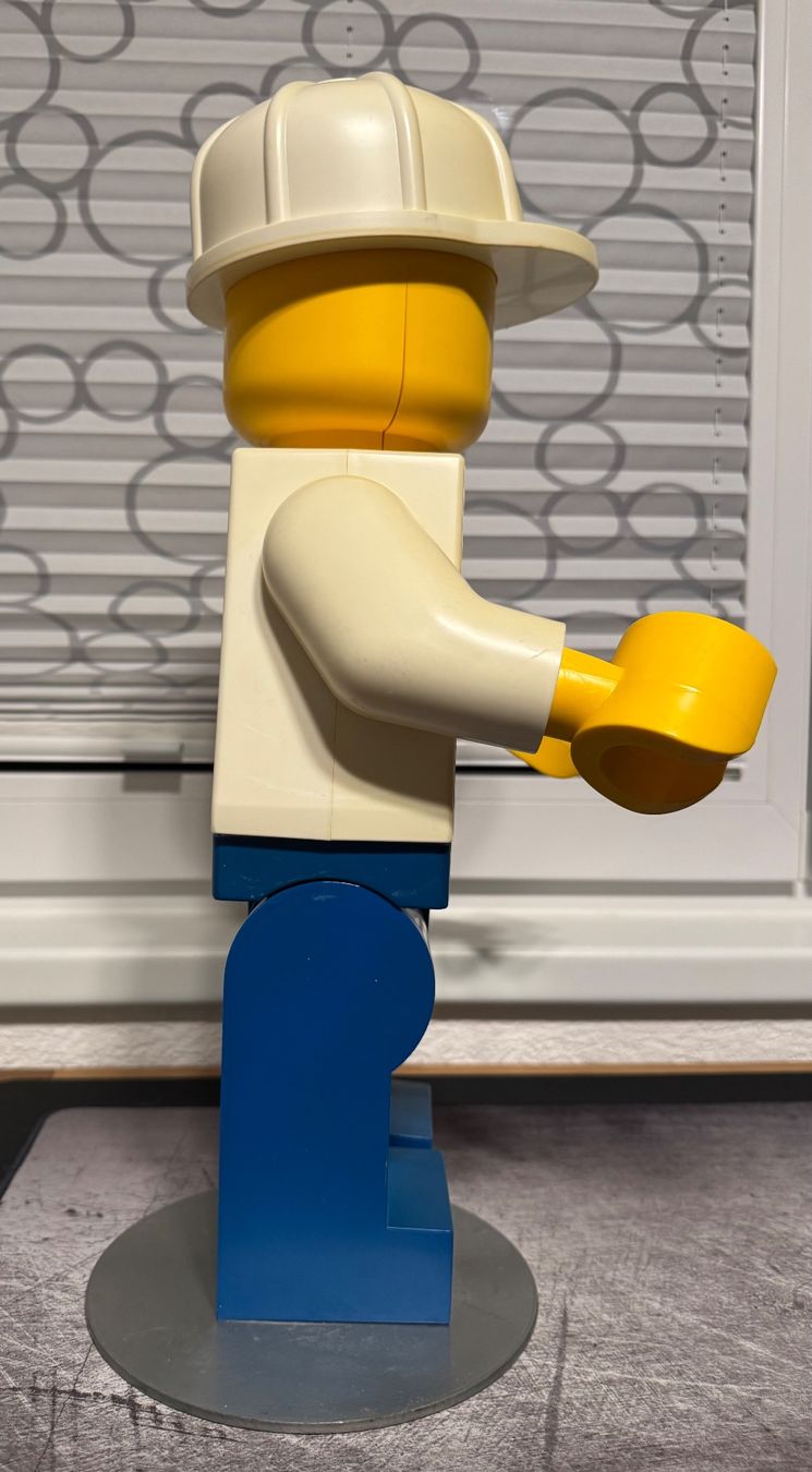 Lego Kit di costruzioni: Lego XXL Werbefigur Bauarbeiter ca. 50cm – Usato da Riedt b. Erlen venduto da Didel74 2