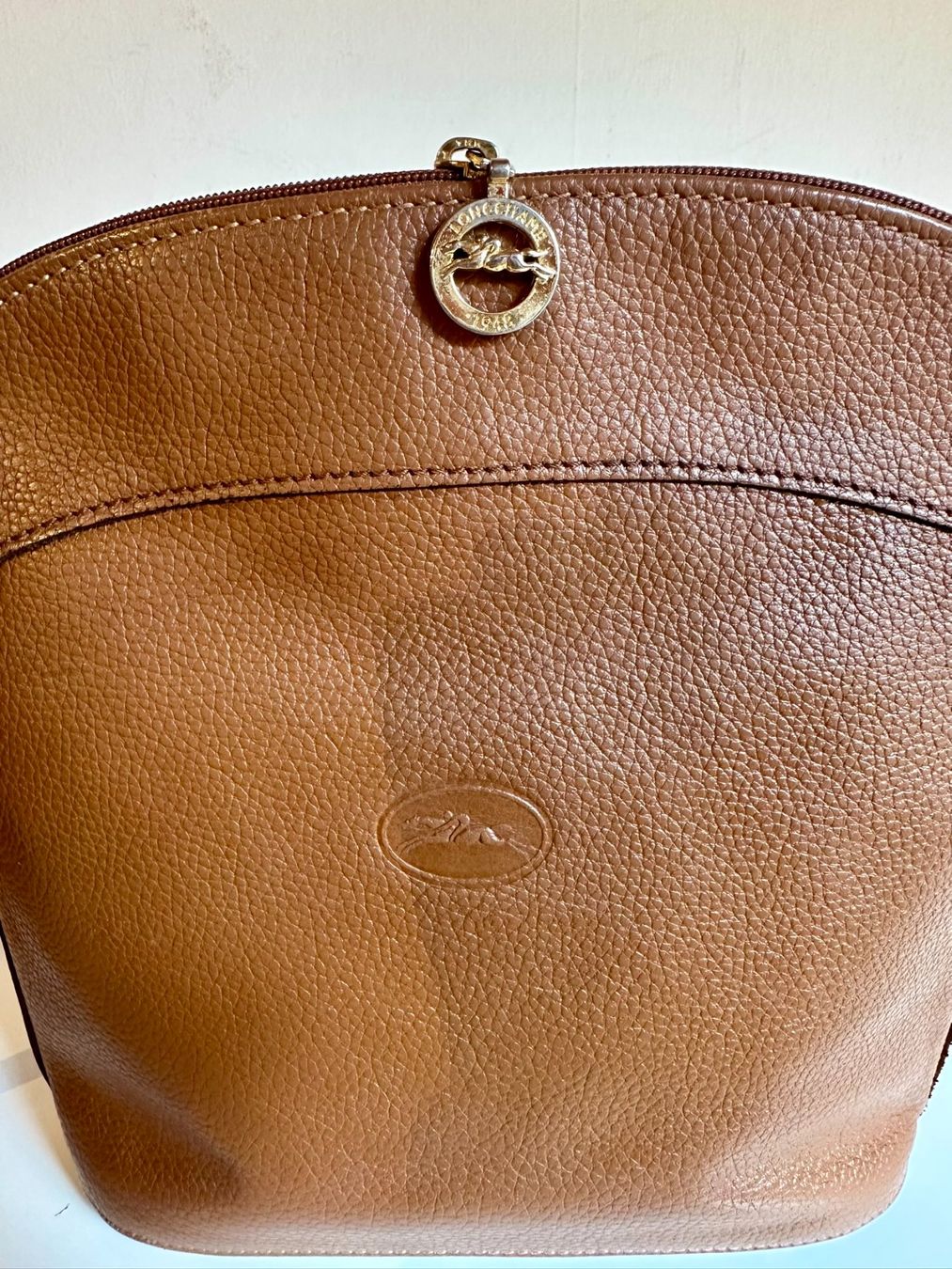 Longchamp Taschen für Damen: Longchamp Sac vintage camel. – Gebraucht aus Bernex von euma1976 8