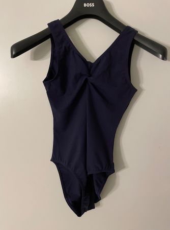 Neuer d’blauer Ballettbody Gr. 152-158 mit Gürtel