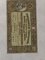 Schweizer Banknote 5 Franken 1949 gebraucht