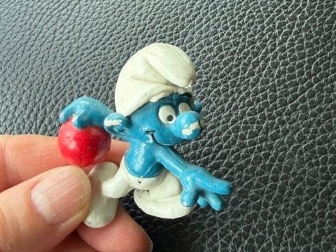 Statuette: Schlümpfe Ball & Flöte – Usato da Disentis/Mustér venduto da MarisaM01 1