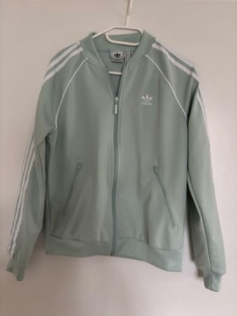 Adidas Trainingsjacke, mint grün, Gr. S, neuwertig!
