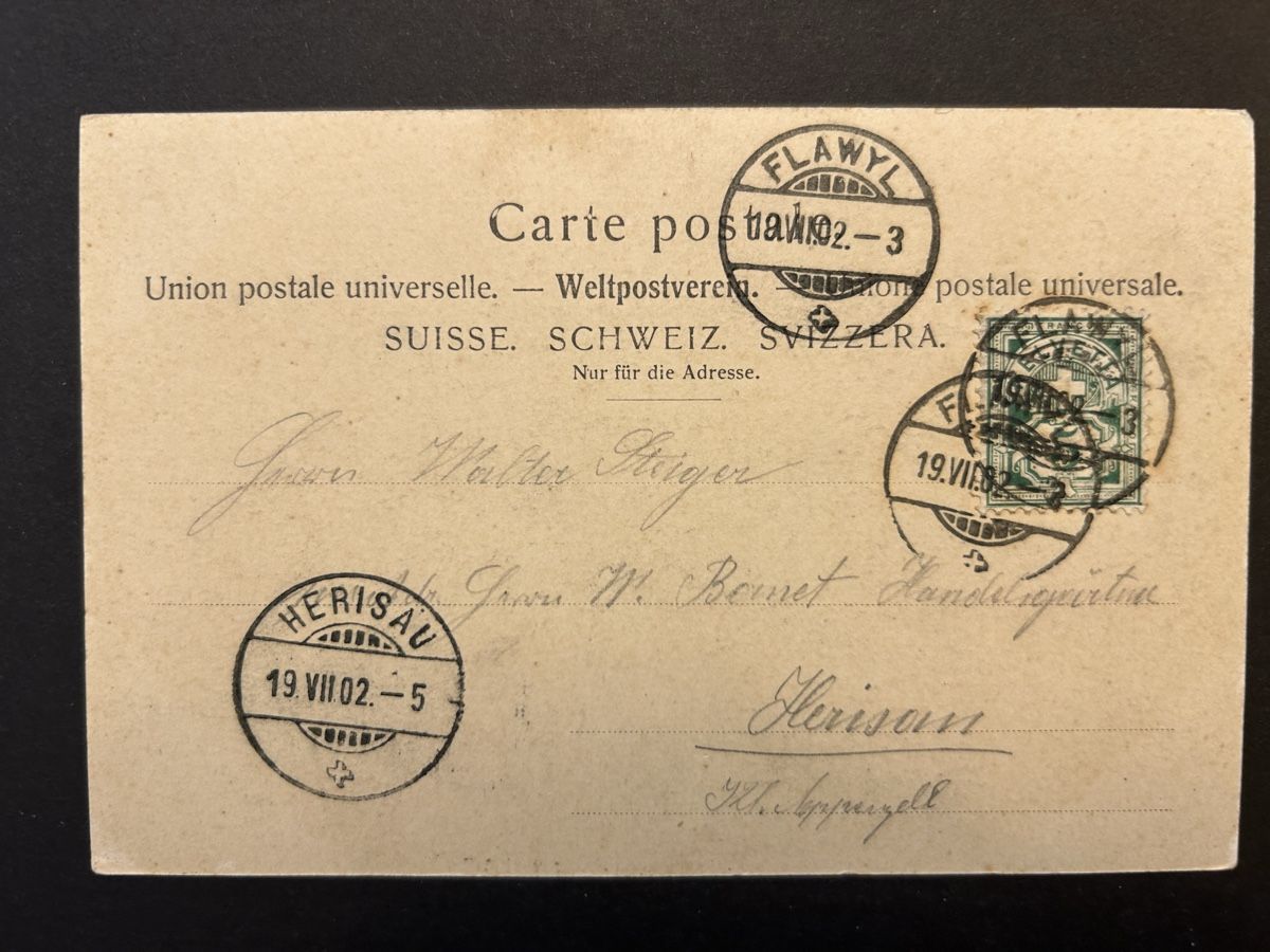 Cartes postales: Gruss aus St. Gallen 1902 – D'occasion à Fanas par Alessio11 1