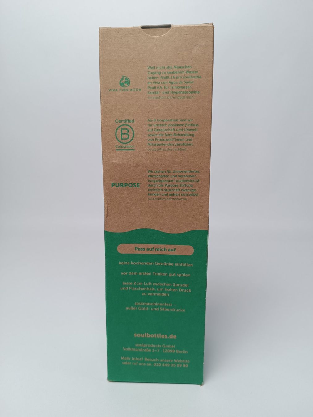 Borracce & Thermos: SOUL BOTTLES Glasflasche 0.6l – Usato da Suhr venduto da Restwert_Suhr 6