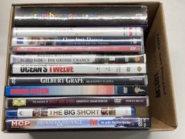 DVD Sammlung 12 Filme gemischte Genres- Wiitergäh