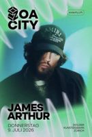 1 Ticket 🎫 James Arthur | Stehplatz am Dolder ZOA Konzert 