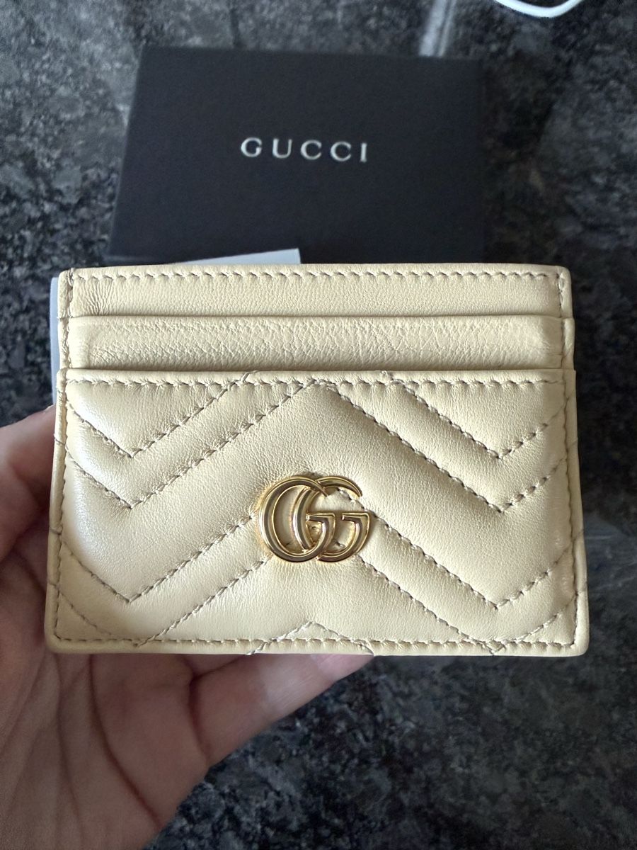 Gucci Portemonnaie: Gucci Cardholder in Butteryellow – Neu (gemäss Beschreibung) aus Rheinfelden von Sabjoo84 1
