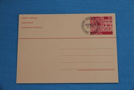 PTT, FDC, Ganzsache, Postkarte, 21.2.1984