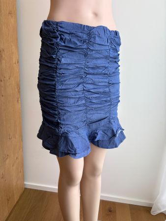 An'ge Minirock Modell Joshua blau Grösse XS neu