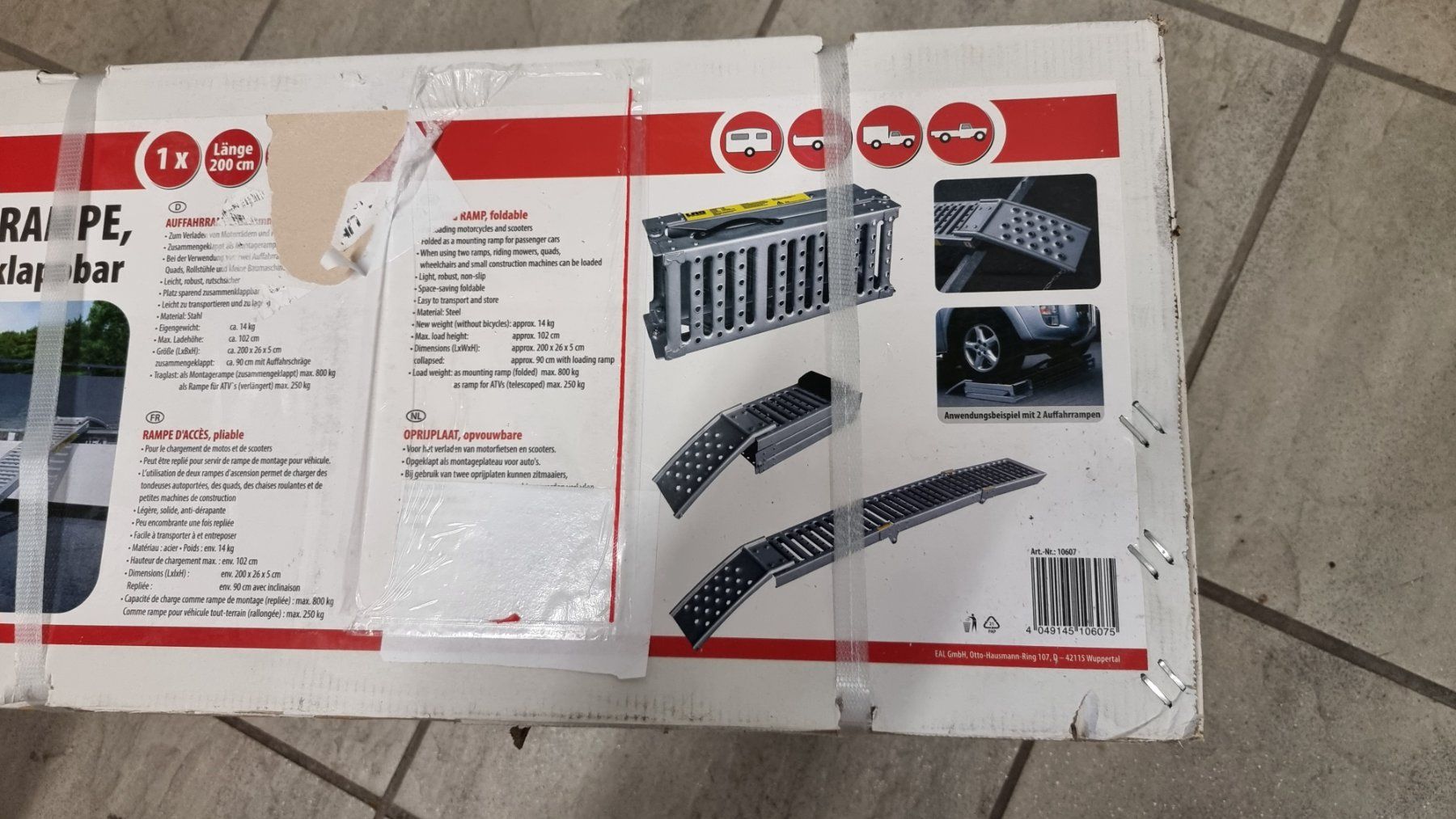 Rampe di accesso: Auffahrampe massiv – Nuovo e nell'imballaggio originale da ramiswil venduto da saboli01 4