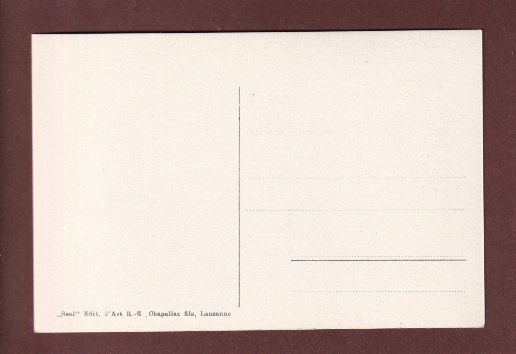 Cartoline postali: Châtel-Saint-Denis - CHAPELLE DU SCE – Usato da Pully venduto da nicecards 1