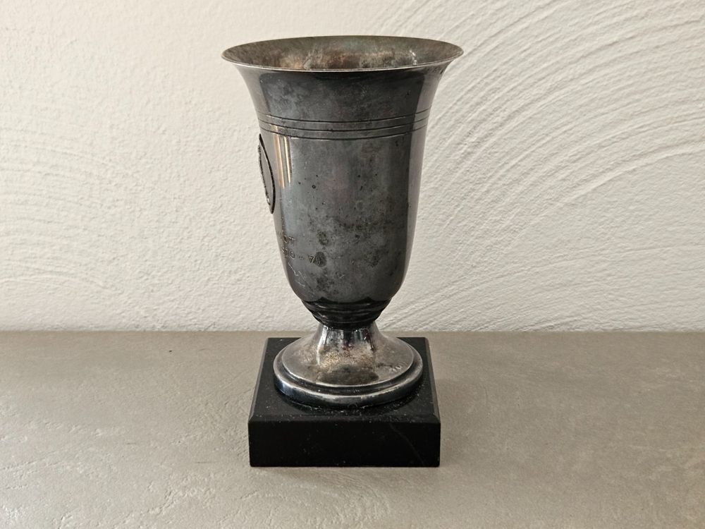 Seau à Champagne Veuve Clicquot Vintage - Métal Noir - Années 1970 - Déco Industrielle