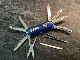 Spezielles Victorinox Sackmesser "WASER“ Papeteriebedarf NEU