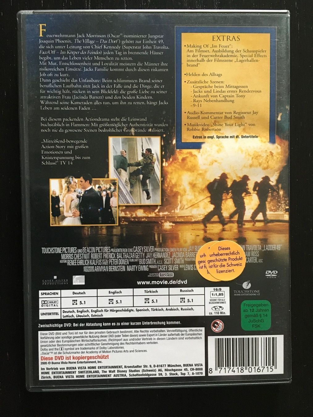 Tutti i DVDs: DVD Im Feuer – Usato da Regensdorf venduto da scheissspiel 1