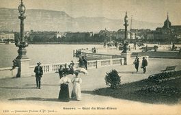 Genève - Quai du Mt. Blanc
